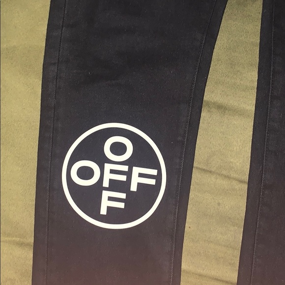 Offwhite black denim jeans - Picture 3 of 6